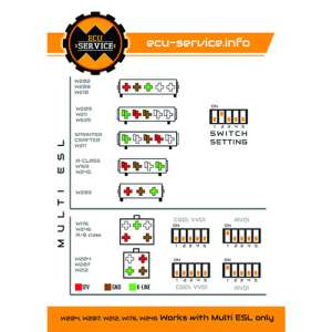 Universal ESL/ELV emulator Mercedes and Crafter