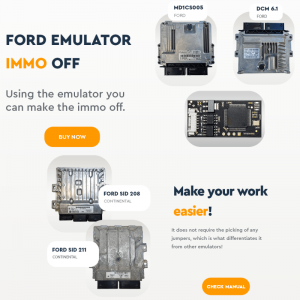 Ford CAN immo off emulator